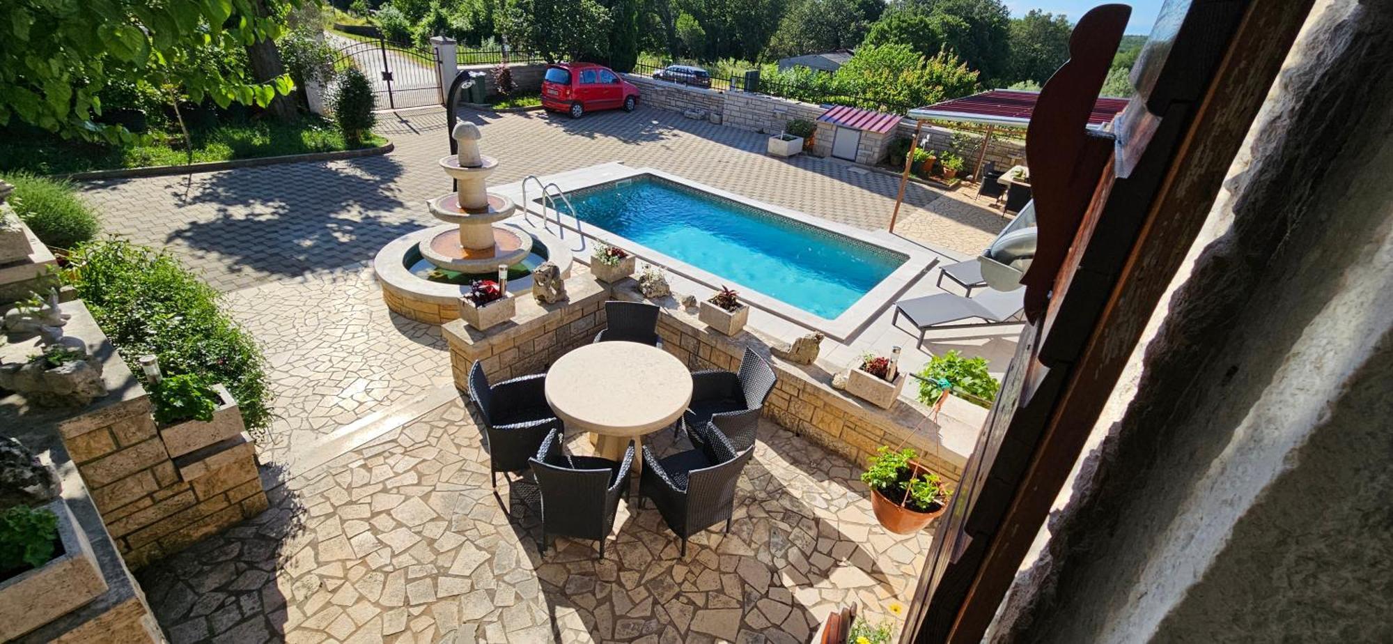 Apartments Vesna With Pool - New! Sveti Lovreč Pazenatički 객실 사진